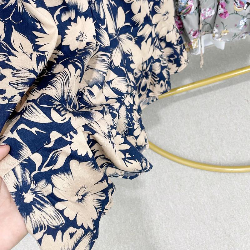 Dress RUFFEL Daster Bahan Rayon Premium Grade A FULL OBRAS DOBEL JAHITAN  Tangan Pertama Konveksi Sendiri 4