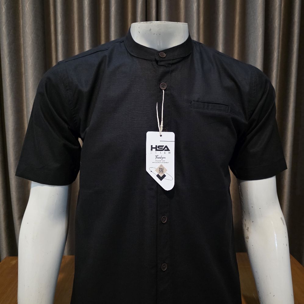 Kemeja Koko Tangan pendek HSA Hulem Premium kemko pria dewasa kokopria