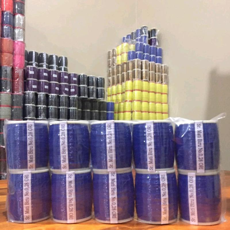 SENAR MATOT ORIGINAL WARNA BIRU SIZE ,O28 Badminton Raket 2