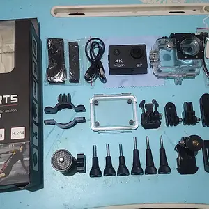 Kogan Action Camera 4k Ultra HD with WiFi / Kamera Vlogger Waterproof Anti Air 4K 30 fps - SLN