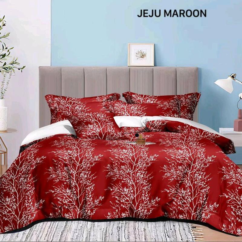 Bedcover only/bedcover saj motif jeju korea series-Restustoree.id Selimut Katun 0