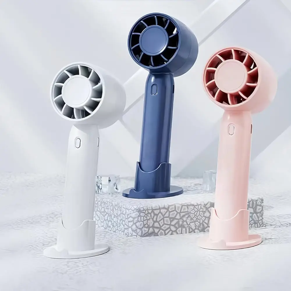 Kipas Angin Portable Mini Fan Terbaru Ada Holder HP / Mini Fan Usb Charging Rechargeable KF087