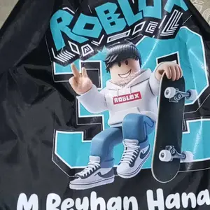 (FREE NAMA KAMU) Tas sekolah anak tas serut anak string bag ROBLOX LIMITED EDITION PREMIUM