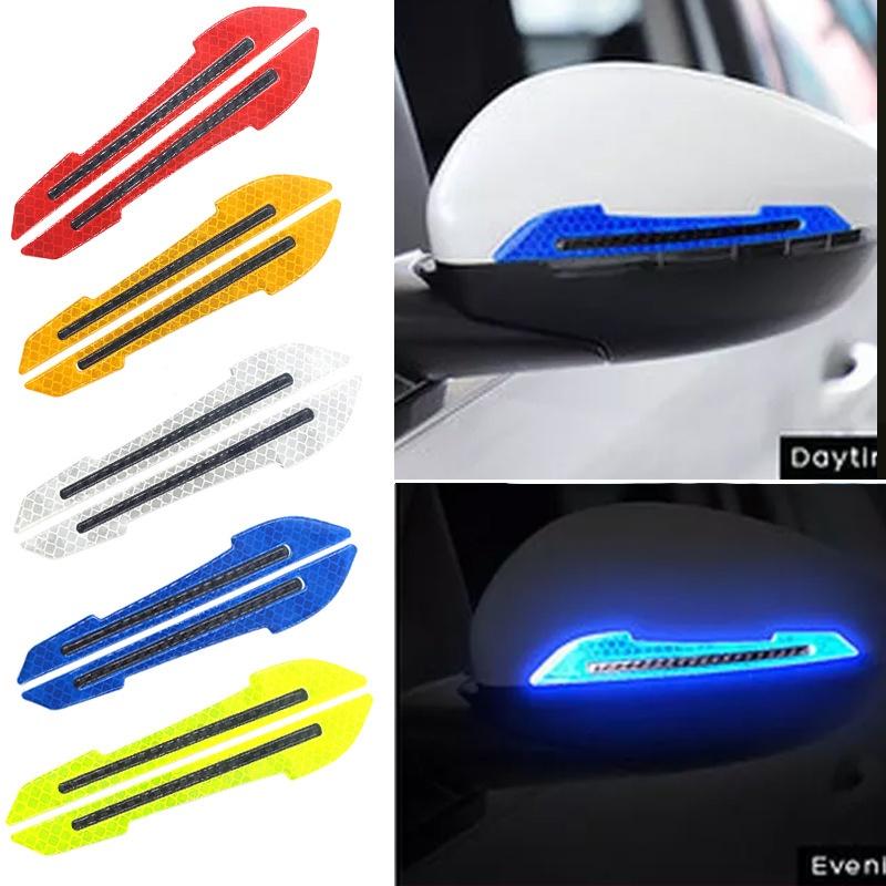 2Pcs/set 3D Car Rearview Mirror Reflective Sticker Car-styling - TikTok ...