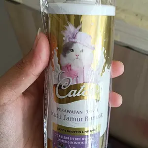 Catch - Shampoo Kucing Anti Kutu , Anti Rontok , Anti Jamur ,  Solusi 3-in1, dan Bulu Putih