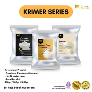 Krimer Reguler,Premium & Super Premium (Penambah Rasa Creamy)