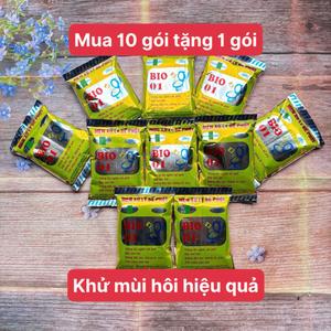 [ COMBO 10 GÓI ] Men Xử Lý Bể Phốt BIO.01 - Khử Mùi Hôi - Phòng Tắc Nghẽn Hầm Cầu Làm Sạch