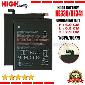 Baterai HE338 HE341 Untuk Nokia 2 TA-1035 TA-1029 TA-1007 TA-1080 TA-1084 TA-1086 TA-1092 TA-1093