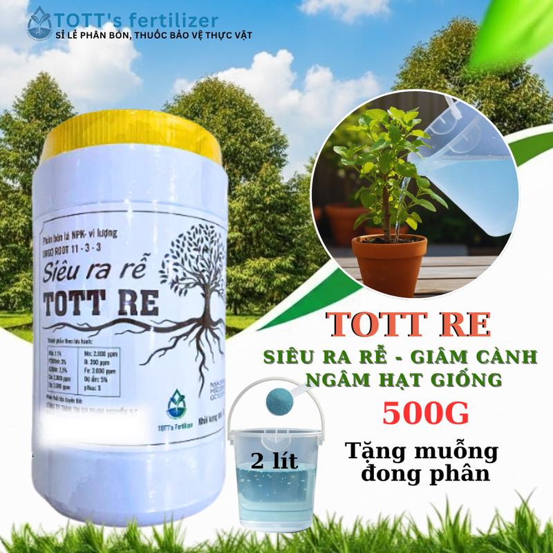  Thuốc Kích Thích Ra Rễ Cực Mạnh TOTT RE 500g TOTT's fertilizer 