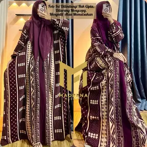 Madeena Fashion Kaftan Motif Tsaroya Bahan Rayon Adem Nyaman LD Jumbo Busui Gamis Dress Abaya Wanita Muslim Mewah Elegan Viral Remaja Dewasa