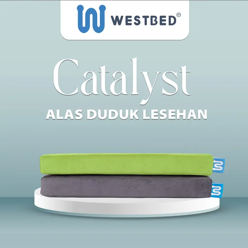 Alas Duduk Rebounded Westbed CATALYST - Bantal Duduk Ergonomis / Lesehan / Yoga / Meditasi 0