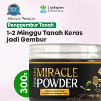 Gambar INFARM - Pupuk Asam Humat Miracle Powder 300 gr Pupuk Pembenah Tanah  dan Sayuran Infarm Pupuk Pembenah Tanah & Penyubur Sayuran Pupuk Organik 3 in 1 Perbaiki Struktur Tanah, Tingkatkan Nutrisi, Suburkan Tanaman Kangkung, Bayam, Sawi, Tomat, Cabai  Media - Miracle Powder dari Infarm Kota Surabaya 1 Tokopedia