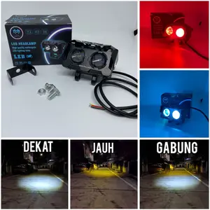 IMW - Lampu Tembak Sorot Laser 2 Mata High Low