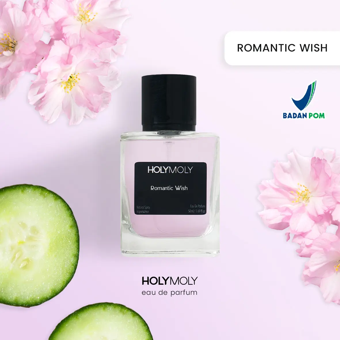ROMAN WISH - Parfum Wanita Tahan Lama Wangi Aroma Segar Fresh Floral By ROMAN WISH | Parfume Perfume Farfum Minyak Wangi EDP by HOLYMOLY