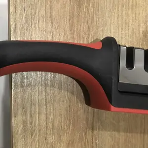 Alat pengasah pisau Asahan Pisau Dapur & Gunting 4 Step Knife Sharpener Alat Penajam Pisau Manual Praktis Pengasah 4 Slot Serbaguna