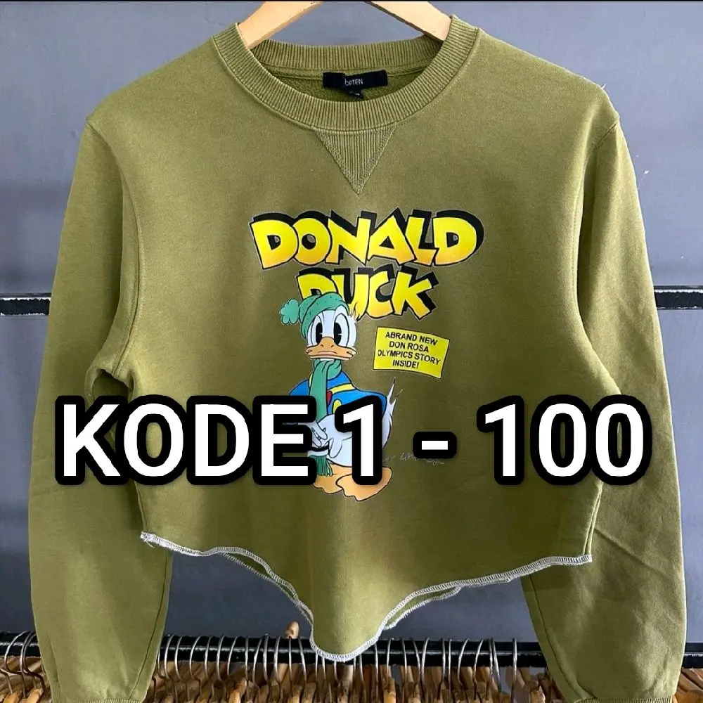 [ 1 - 100 ] Bubabe Sweater Crewneck Unisex