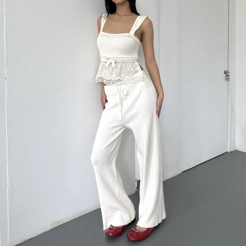 CASSIE KNIT PANTS | LONG PANTS 3