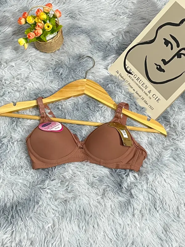 Bra BH Oreo Fema Tanpa kawat Busa Tipis Cup Kecil Wanita 1
