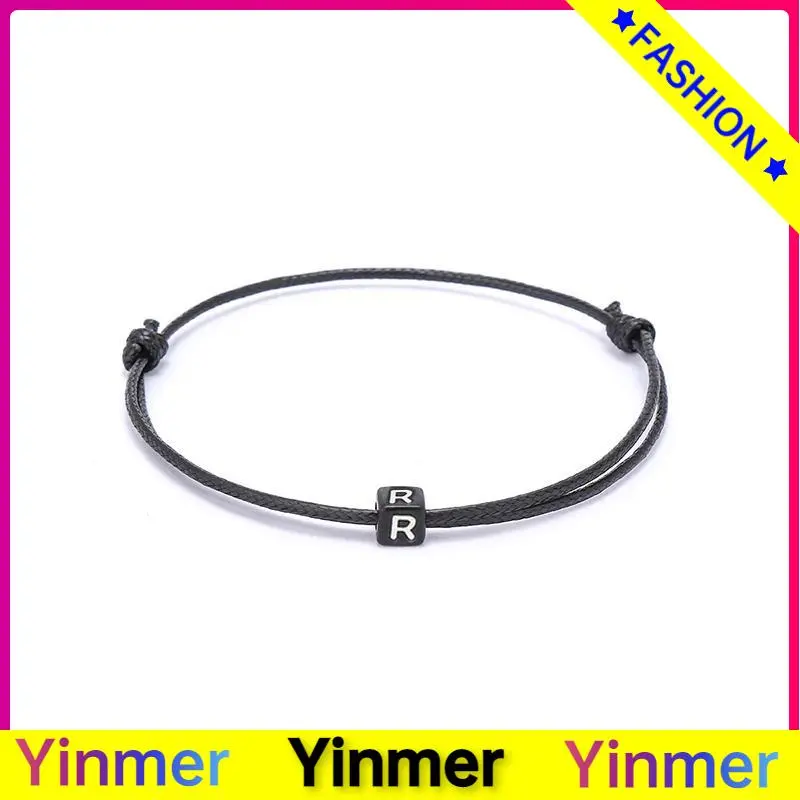 COD✨ Gelang slip ganda awal (gelang tahan air) / gelang nama awal / gelang khusus / gelang retro-Yinmer