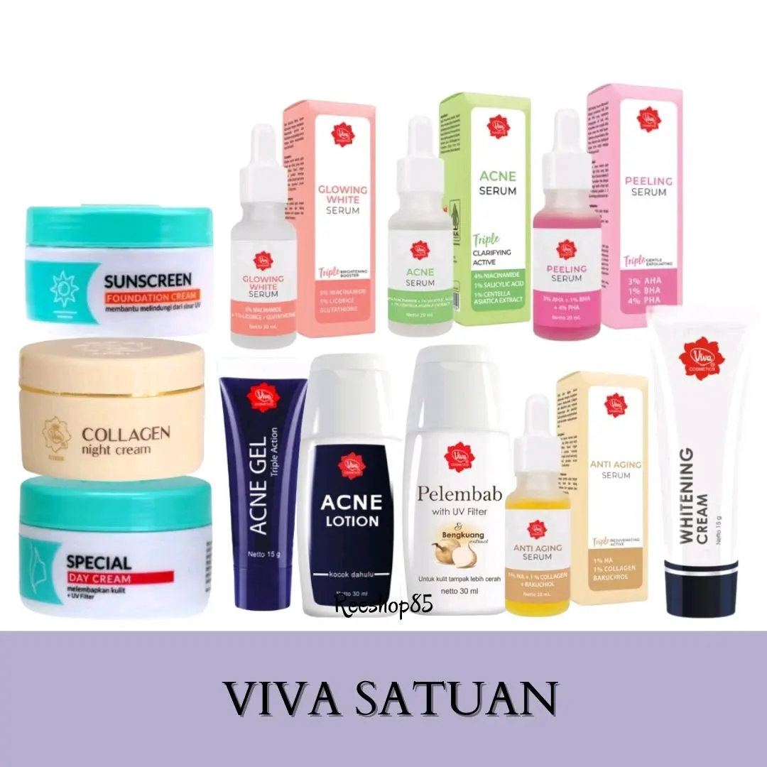 VIVA Whitening Cream Acne Lotion Glowing White Serum | Skincare Viva