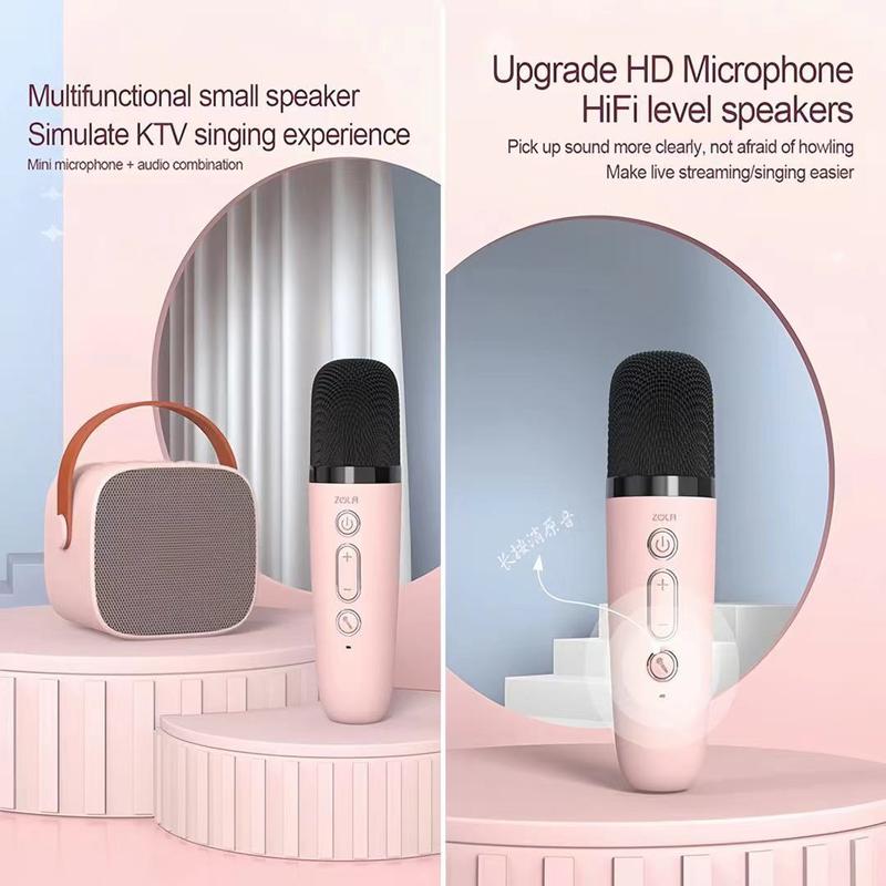 Product Introduction of MINI KARAOKE BLUETOOTH SPEAKER【COD】K12 [SPEAKER LAMPU  + MIC ],  K1 [SPEAKER + MIC ] ,K52 [SPEAKER LAMPU 360 +MIC] 12