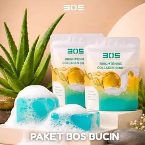 PAKET BOS BUCIN BRIGHTENING COLLAGEN SOAP