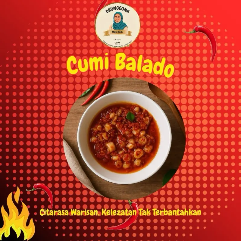 Balado Cumi Mercon 150 gram
