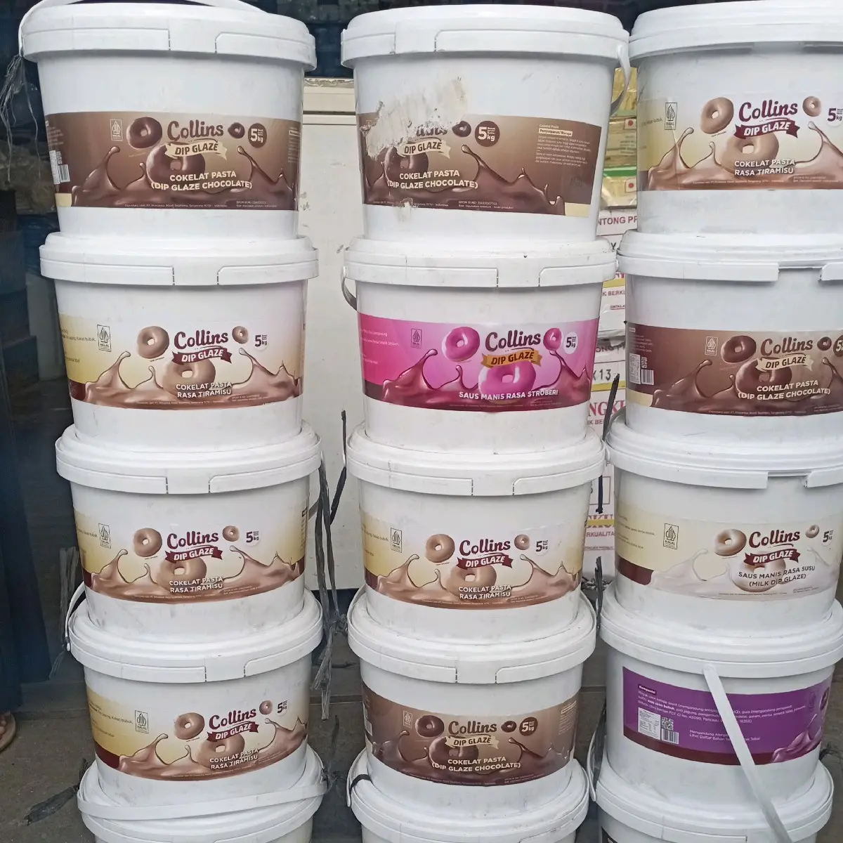 glaze collis kemasan reapack 1kg