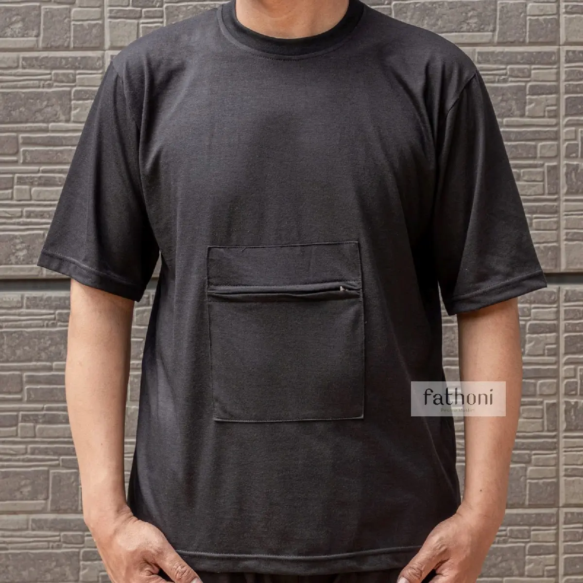Daleman untuk Haji Umroh Hitam Bahan Nyaman dan Aman (Warna Hitam)