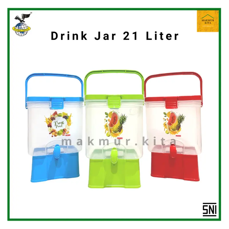 Dispenser Air Minum 21 30 Liter Plastik Drink Jar Barcelona Global Eagle 2