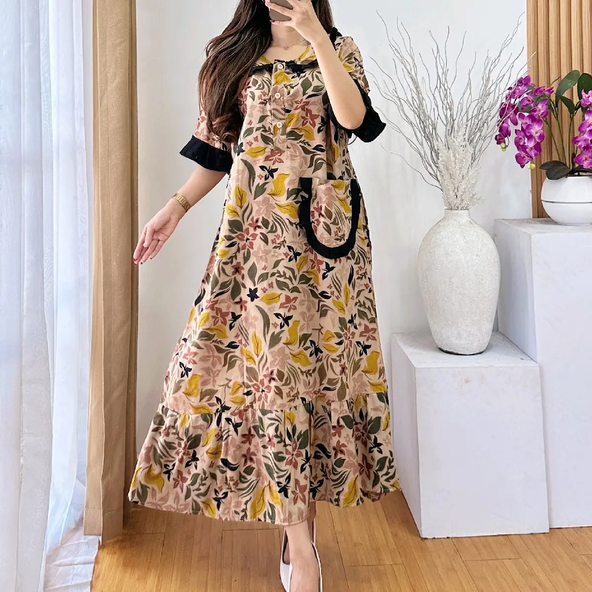 jumbo dres ld.120 dres nagita dres kekinian dres terbaru dres rempel daster tali