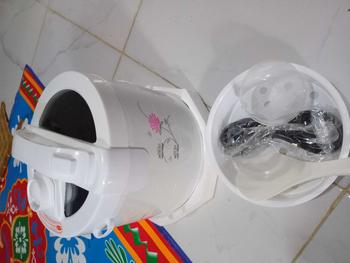 Product Review of 【COD】Votre Rice Cooker G-11  Penanak Nasi Desain Elegan dengan Lapisan Tutup Kaca Free Saringan Kukus from e**a 1