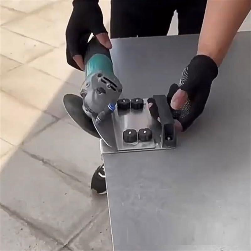 Product Introduction of Angle Grinder Stand for Tile 45 Degree Chamfer Cutting 45° Angle Tile Chamfering Tool for Cutting for Cutting Tile Ceramic Stone 38