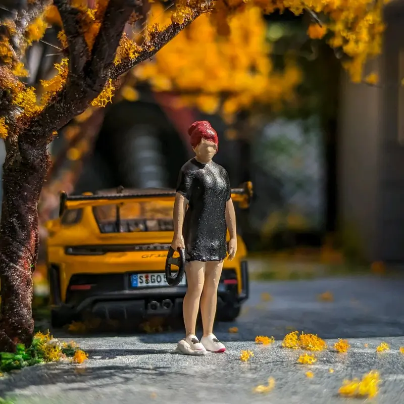 Nachi64 - Figure Premium skala 1/64 (Seri Model 2) untuk Diorama, Arsitekture, Koleksi, Diecast Hotwheels, MiniGT, Matchbox, dll 5