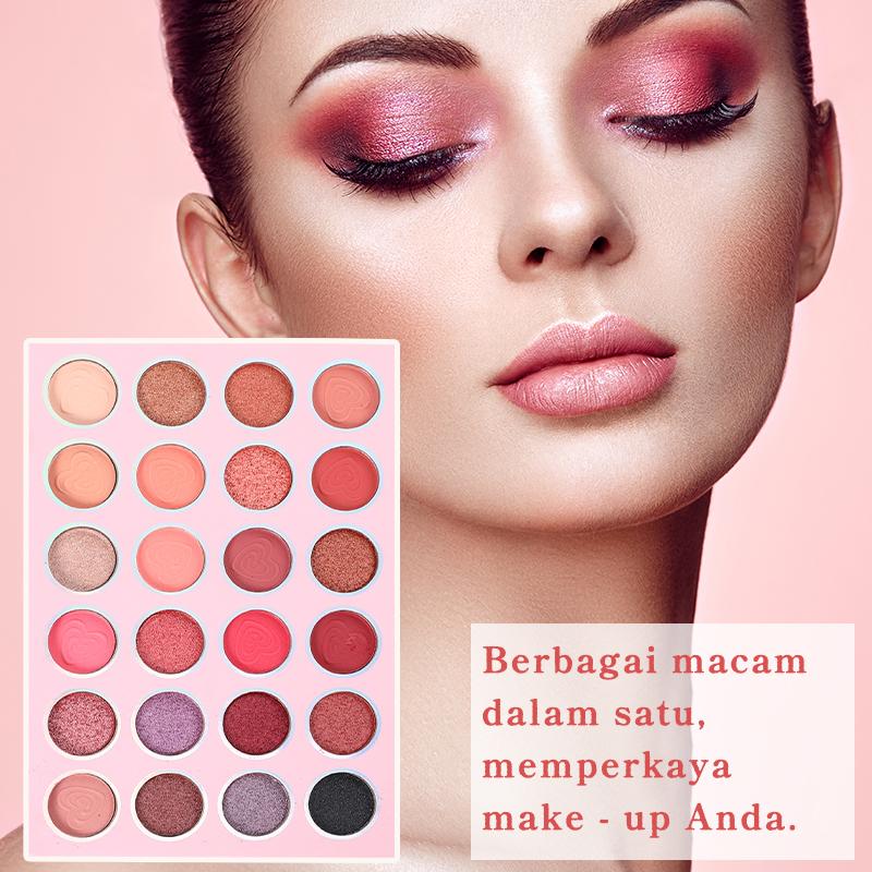 IGOODCO 43 Warna bayangan mata Plat Glitter Powder Cosmetics Women Funny Cover Book Frosted Glitter Powder Sequins Eye Makeup Palette eye shadow 6