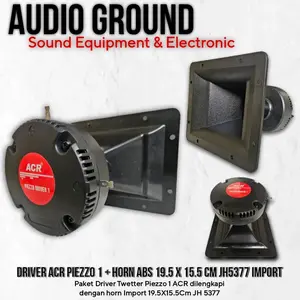 PAKET PIEZZO DRIVER ACR 1 + HORN 19.5X15.5 Cm JH 5377 IMPORT ORIGINAL
