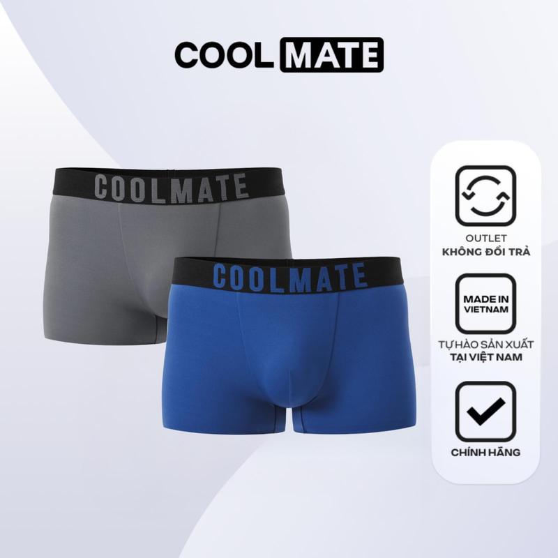 [Outlet Không đổi trả] Combo 2 Quần Lót Nam Trunk Ice Cooling Premium - Coolmate