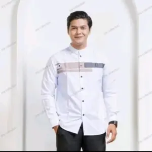 kemko/kemeja koko pria lengan panjang jubah pria muslim Baju