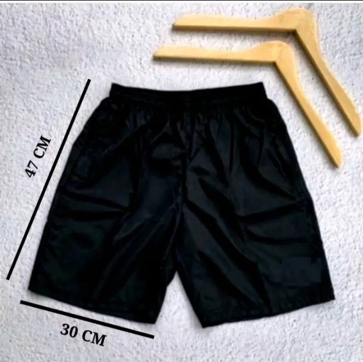 Celana Pendek Olahraga Unisex Kolor Pendek Futsal Volly Jogging Terlaris cepat kering size l(bb40-75kg) xxl 【9 panjang】black regular random warna 4