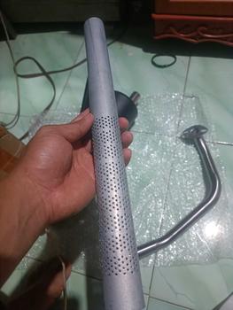 Product Review of Knalpot Copy Cms Moncong SHIJIRO original Vin Project fullsistem motor vario 125/150 beat scoopy mio nmax aerox pcx suara bass adem gerung Foto Kendaraan Motorcycle from w** 2