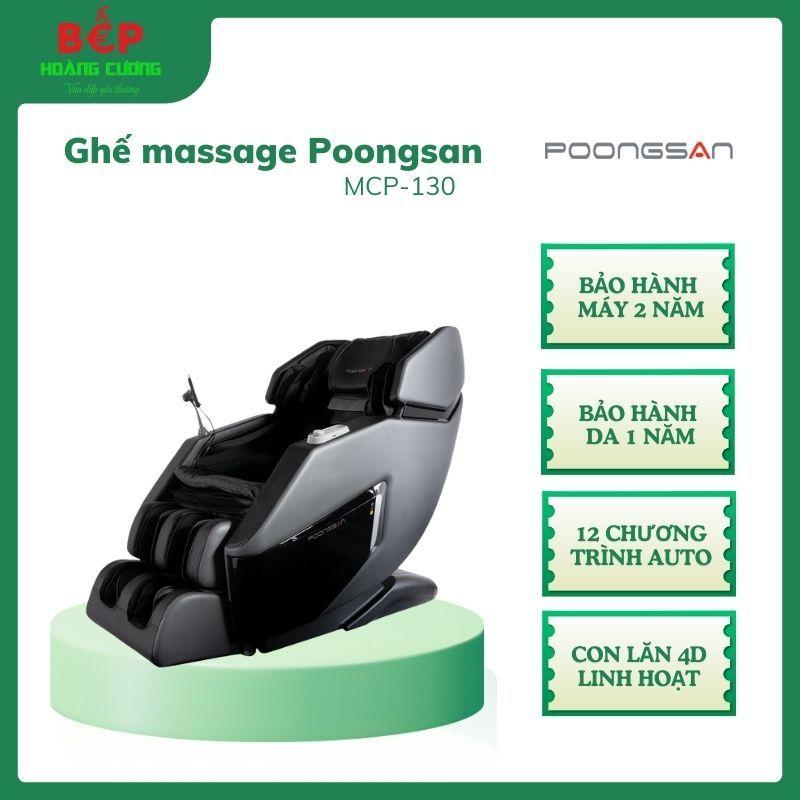 Ghế massage Poongsan MCP-130 dòng ghế massage chuyên sâu - 14 chương trình…