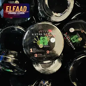 Pelet Katak Sawah Botol Besar (100ml) Premium by Elfaquatic