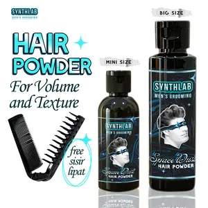 Hair Powder Clay Bubuk 10 & 15 gr - SYNTHLAB Hair powder Sisir