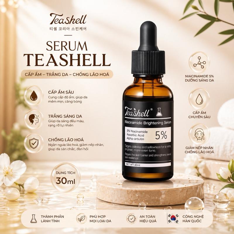 Sèveia Serum 5% Niacinamide 30ml | Sáng Da Giảm Mụn Se Khít Lỗ Chân Lông Mờ…