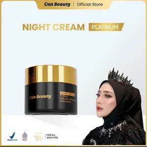 CAN BEAUTY NIGHT WHITE PLATINUM [FREE GIFT]