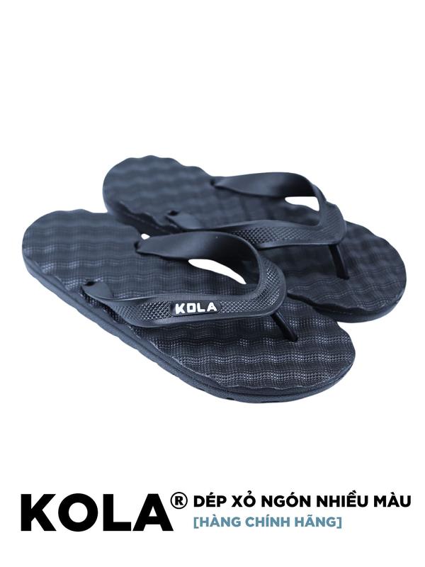  Dép Kẹp Xỏ Ngón KOLA Nam Nữ Nhiều Màu Size 35-42 Đế EVA Chống Trơn Trượt Quai Cao Su Rút Đế Bền Chất Liệu Thoải Mái Không Gây Hôi Chân 