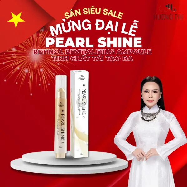 Tinh Chất Tái Tạo Da Hương Thị Retinol Collagen Elastin Hyaluronic Acid Ngọc Trai - Skincare