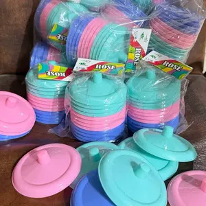 Tutup gelas plastik isi 12 pcs