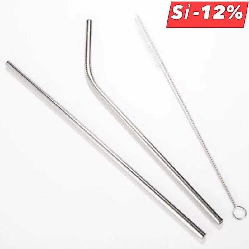 Bộ 3 Ống Hút Inox 304 Cao Cấp – Ống Hút Kim Loại Tái – Đa Năng, Bền Đẹp, Tiện…