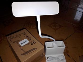 Product Review of 【Garansi 10 tahun】Lampu Meja Anti Rabun Untuk Anak-anak Hanya Untuk Perawatan Mata Multifungsi Kecerahan Yang Dapat Disesuaikan Kapasitas Besar Diperpanjang from s**i 0